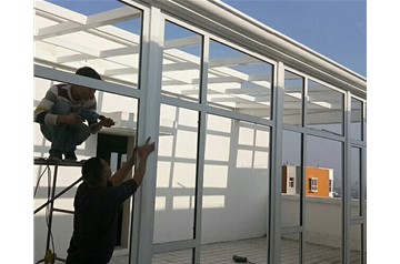 今天小編給大家分享一下前段時(shí)間做過斷橋鋁門窗的案例奧！